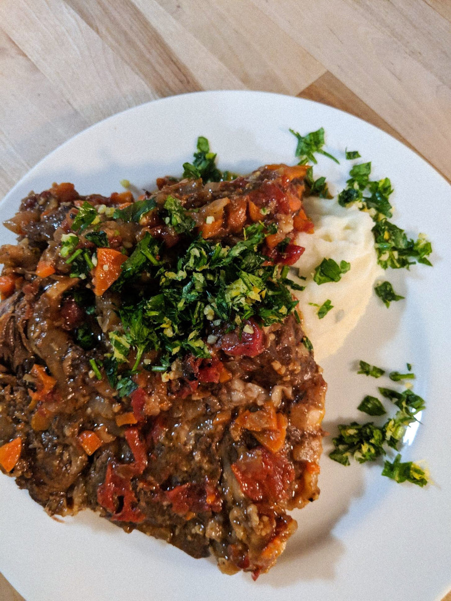 Braised Beef Osso Buco- Recipes - Raikes Beef Co.