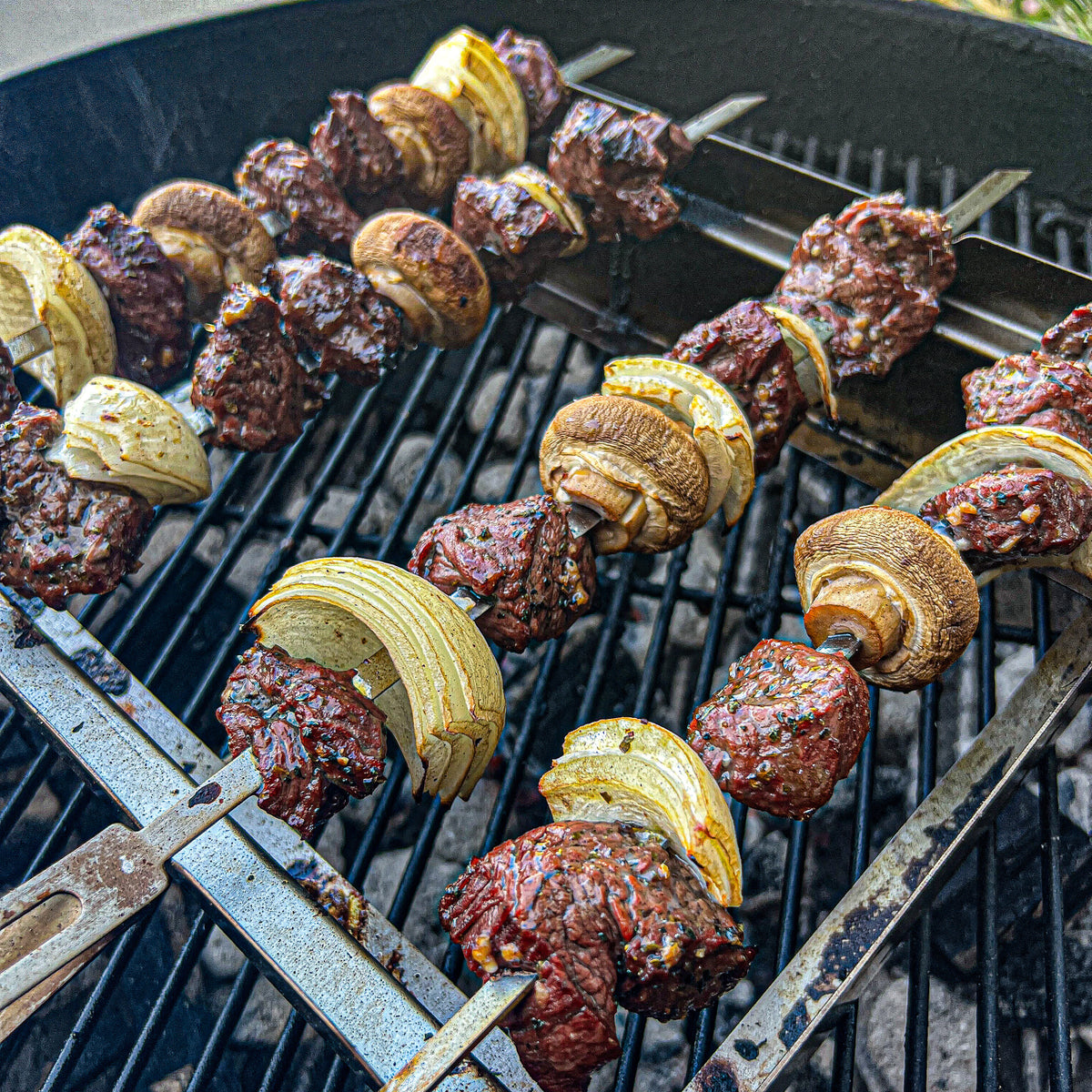 Grilled Greek Souvlaki Skewers – Raikes Beef Co.