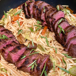 Beef and Veggie Lo Mein