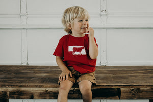 Nebraska T-shirt (Infant/Toddler) - Raikes Beef Co.